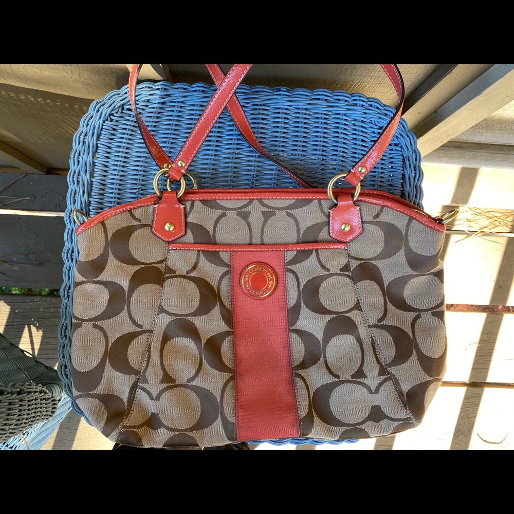 Coach Signature C large shoulder bag